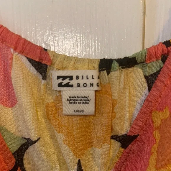 Billabong Sun City Floral Crop Top - Picture 4 of 4